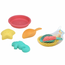 Magic Toys Homokozó szett szitával 4 db-os szett homokozójáték