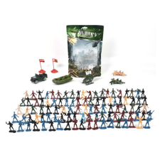 Magic Toys Játék katona csomag figurákkal és járművekkel játékfigura