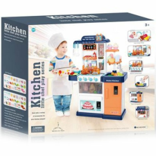 Magic Toys Kék játékkonyha fénnyel és hanggal konyhakészlet