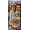 Magic Toys Középkori bárd pajzzsal és kézfej védővel 4db-os szett
