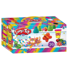Magic Toys Lanyi-Toy 20db-os gyurmakészlet formázó szerszámokkal gyurma