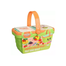 Magic Toys Magic Dough Gyümölcsös piknikkosár gyurmaszett (8672) kreatív és készségfejlesztő