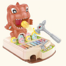 Magic Toys Monster a falánk dínó multifunkciós játék kreatív és készségfejlesztő