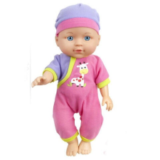 Magic Toys Pizsamás baba etetőszékkel és kiegészítőkkel 29 cm-es baba