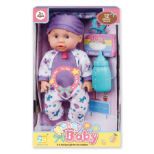 Magic Toys Pizsamás baba kiegészítőkkel és hanggal baba