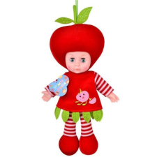 Magic Toys Rongytestű baba alma jelmezben 36 cm-es baba