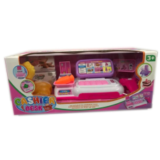 Magic Toys Rózsaszín pénztárgép fénnyel és hanggal, kiegészítőkkel vásárlás