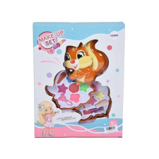 Magic Toys Smink szett mókus alakú emeletes tárolóban szépségszalon