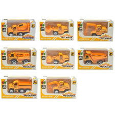 Magic Toys Truckman építőipari járművek 6cm többféle változatban autópálya és játékautó