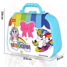 Magic Toys Unikornisos pink fésülködő asztalka kiegészítőkkel 23x28x9cm szépségszalon