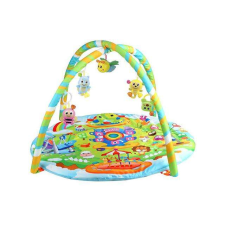 Magic Toys Vidámparkos baby játszószőnyeg plüss állatokkal 77x66x50cm játszószőnyeg