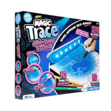  Magic Trace Stúdió ragyogó rajzolás UV lámpával kreatív és készségfejlesztő