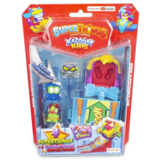 Magicbox SuperThings: Kazoom Kids 4 figura csúszkával - Fearsome Fighters akciófigura