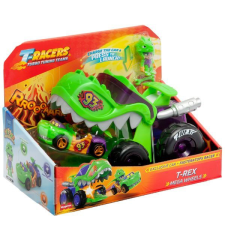 Magicbox T-Racers: Óriás sárkányjárgány figurával - Zöld akciófigura