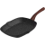 MagicHome Black Marble Line, kerámia bevonatú grill serpenyő, 28 cm