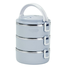 MagicHome ételhordó 3 részes 1,5 L, kék papírárú, csomagoló és tárolóeszköz