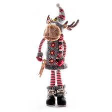 MagicHome MagicHome karácsonyi dekoráció, Álló rénszarvas őz, 81 cm karácsonyi dekoráció