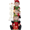MagicHome Vianoce MagicHome karácsonyi dekoráció, manó, LED, 13,3 x 12,5 x 30,5 cm