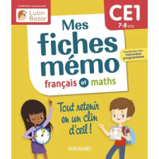 Magnard Mes fiches mémo Français et Maths CE1 | Céard idegen nyelvű könyv