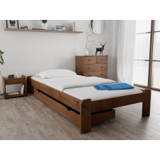 Magnat ADA ágy 120 x 200 cm, tölgyfa Ágyrács: Ágyrács nélkül, Matrac: Somnia 17 cm matrac ágy és ágykellék
