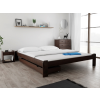 Magnat ADA ágy 180x200 cm, diófa Matrac: Deluxe 15 cm matraccal, Ágyrácsok: Lamellás ágyráccsal