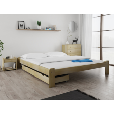 Magnat ADA ágy 180x200 cm, fenyőfa Ágyrács: Ágyrács nélkül, Matrac: Coco Maxi 23 cm matrac ágy és ágykellék