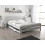 Magnat PARIS magasított ágy 140x200 cm, fehér Ágyrács: Ágyrács nélkül, Matrac: Somnia 17 cm matrac
