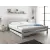 Magnat PARIS magasított ágy 180x200 cm, fehér Ágyrács: Ágyrács nélkül, Matrac: Somnia 17 cm matrac