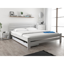 Magnat PARIS magasított ágy 180x200 cm, fehér Ágyrács: Lamellás ágyráccsal, Matrac: Matrac nélkül ágy és ágykellék