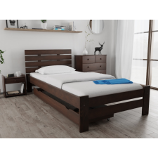 Magnat PARIS magasított ágy 90x200 cm, diófa Ágyrács: Ágyrács nélkül, Matrac: Matrac nélkül ágy és ágykellék