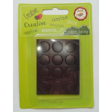  Mágnes korong - Ragasztós 12 db dekorációs kellék