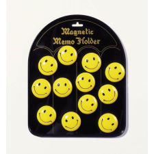 Mágneses jegyzettartó - Smile jegyzettömb