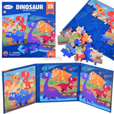  Mágneses puzzle - dinopark kreatív és készségfejlesztő