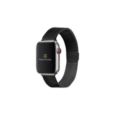  Mágneses rozsdamentes acél szíj Apple Watch 38/40/41 mm-hez, fekete okosóra kellék