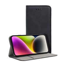Magnet flip Magnet Samsung Galaxy S24 Ultra mágneses flip tok, fekete tok és táska