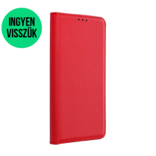Magnet flip Magnet Xiaomi Redmi 10C mágneses flip tok, piros tok és táska