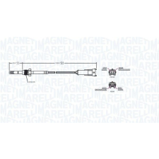 MAGNETI MARELLI AGR-szelep MAGNETI MARELLI 571822112005 autóalkatrész