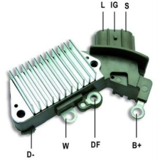 MAGNETI MARELLI Generátor szabályozó MAGNETI MARELLI 940016093900 autó izzó, izzókészlet