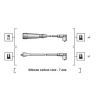 MAGNETI MARELLI gyújtókábelkészlet 941318111155