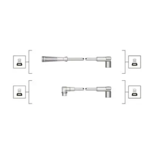 MAGNETI MARELLI gyújtókábelkészlet 941319170024 autóalkatrész