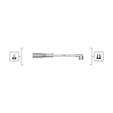 MAGNETI MARELLI gyújtókábelkészlet 941319170070 autóalkatrész