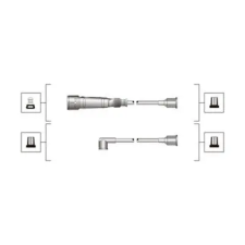 MAGNETI MARELLI gyújtókábelkészlet 941319170103 autóalkatrész