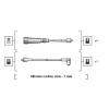 MAGNETI MARELLI gyújtókábelkészlet MAGNETI MARELLI 941318111112