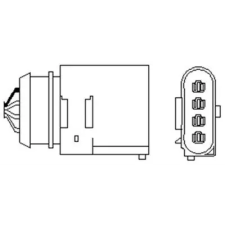 MAGNETI MARELLI lambdaszonda 466016355064 autóalkatrész