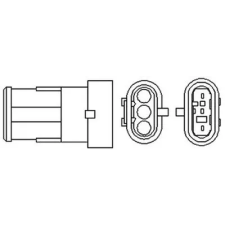 MAGNETI MARELLI lambdaszonda 466016355098 autóalkatrész