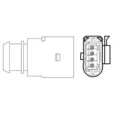 MAGNETI MARELLI lambdaszonda 466016355170 autóalkatrész