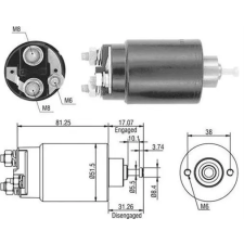 MAGNETI MARELLI mágneskapcsoló, önindító MAGNETI MARELLI 940113050404 autóalkatrész