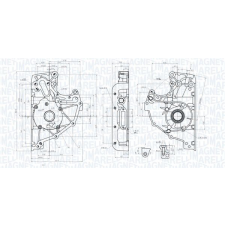 MAGNETI MARELLI olajszivattyú MAGNETI MARELLI 351516000078 autóalkatrész