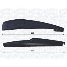 MAGNETI MARELLI Törlőkarkészlet, szélvédő tisztítás MAGNETI MARELLI 000723180444 autóalkatrész