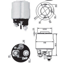 MAGNETI MARELLI Törlőmotor MAGNETI MARELLI 064046206010 ablaktörlő lapát